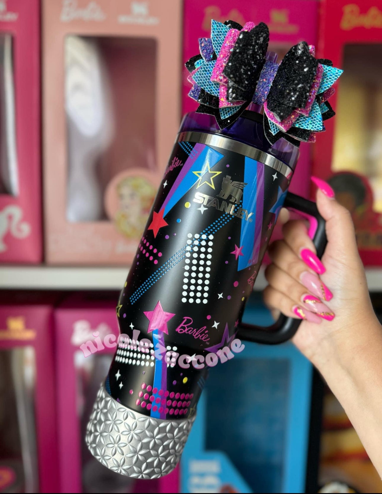 Silver | FLORA | Silicone Tumbler Boot