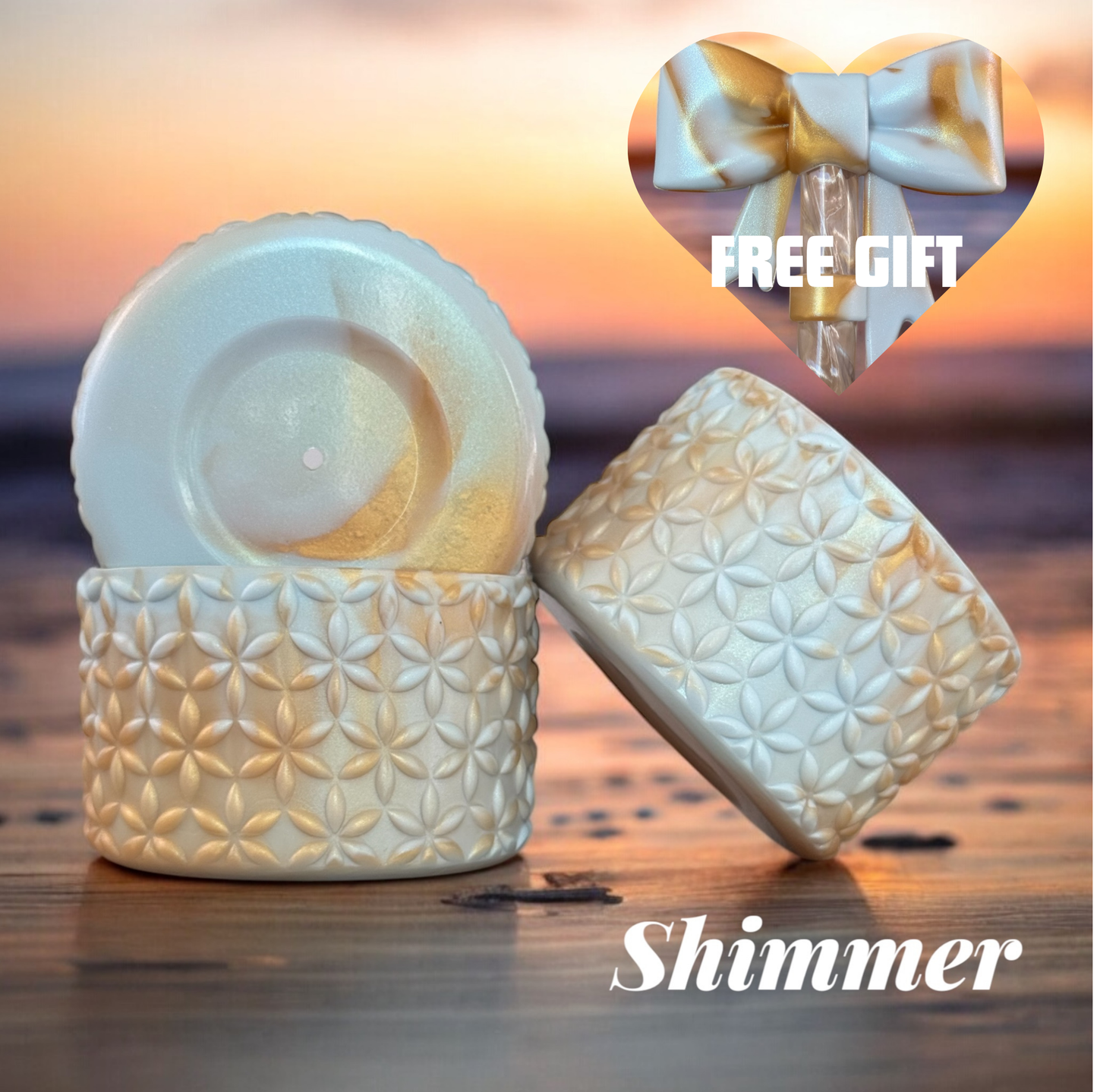 Rosa Beaux Blue & Gold | FLORA | Silicone Tumbler Boot