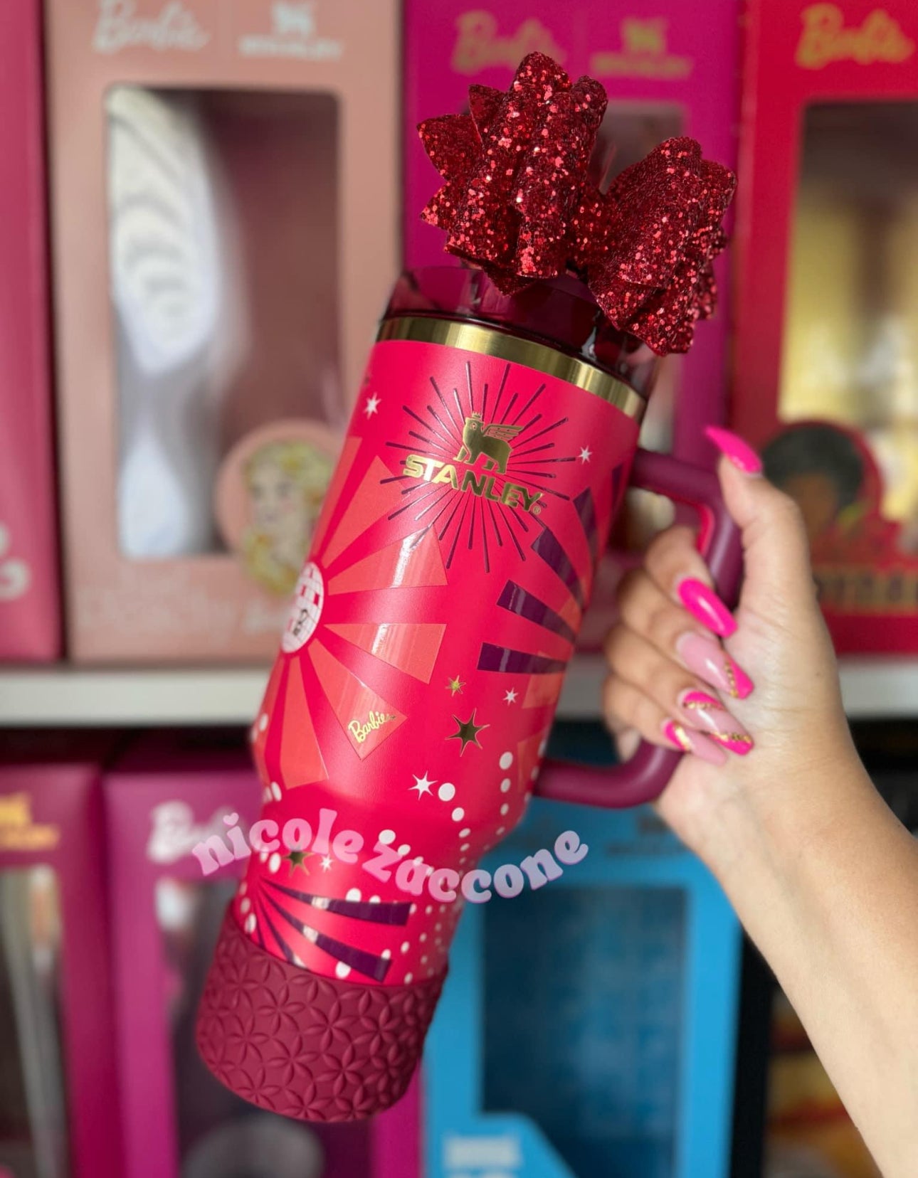 Maroon | FLORA | Silicone Tumbler Boot