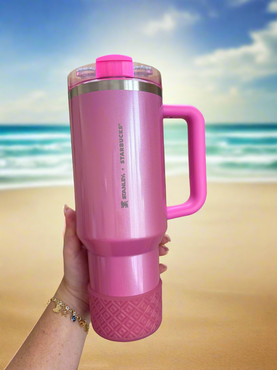 Berry Pink Diamonds | Silicone Tumbler Boot