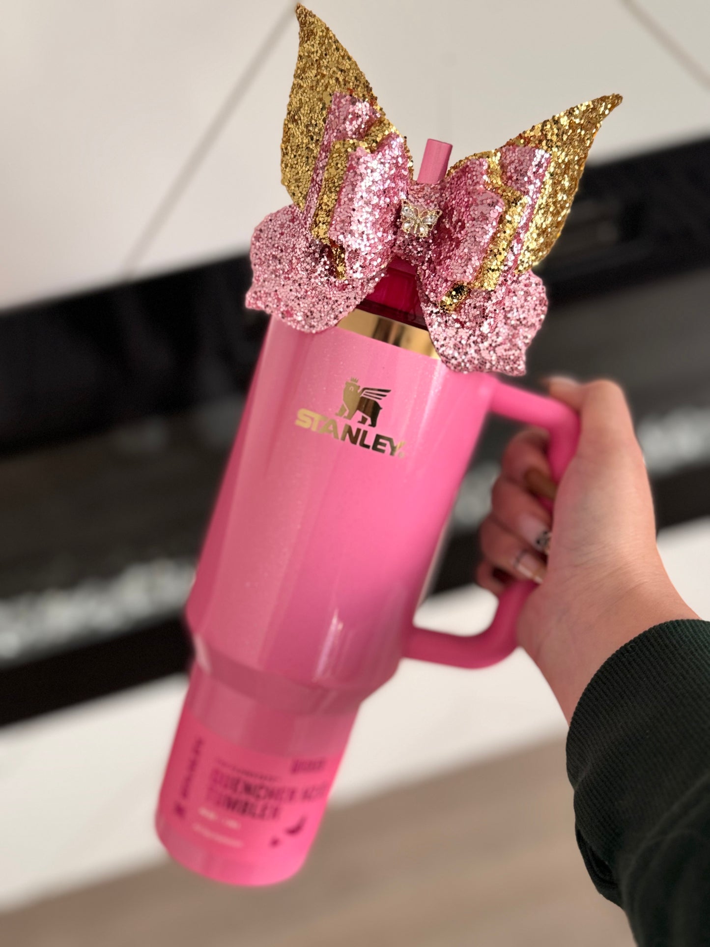 Good Witch | Deluxe Chunky Glitter Tumbler Bow