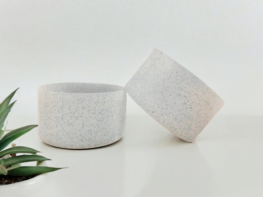 Baby Blue Glitter | Silicone Tumbler Boot