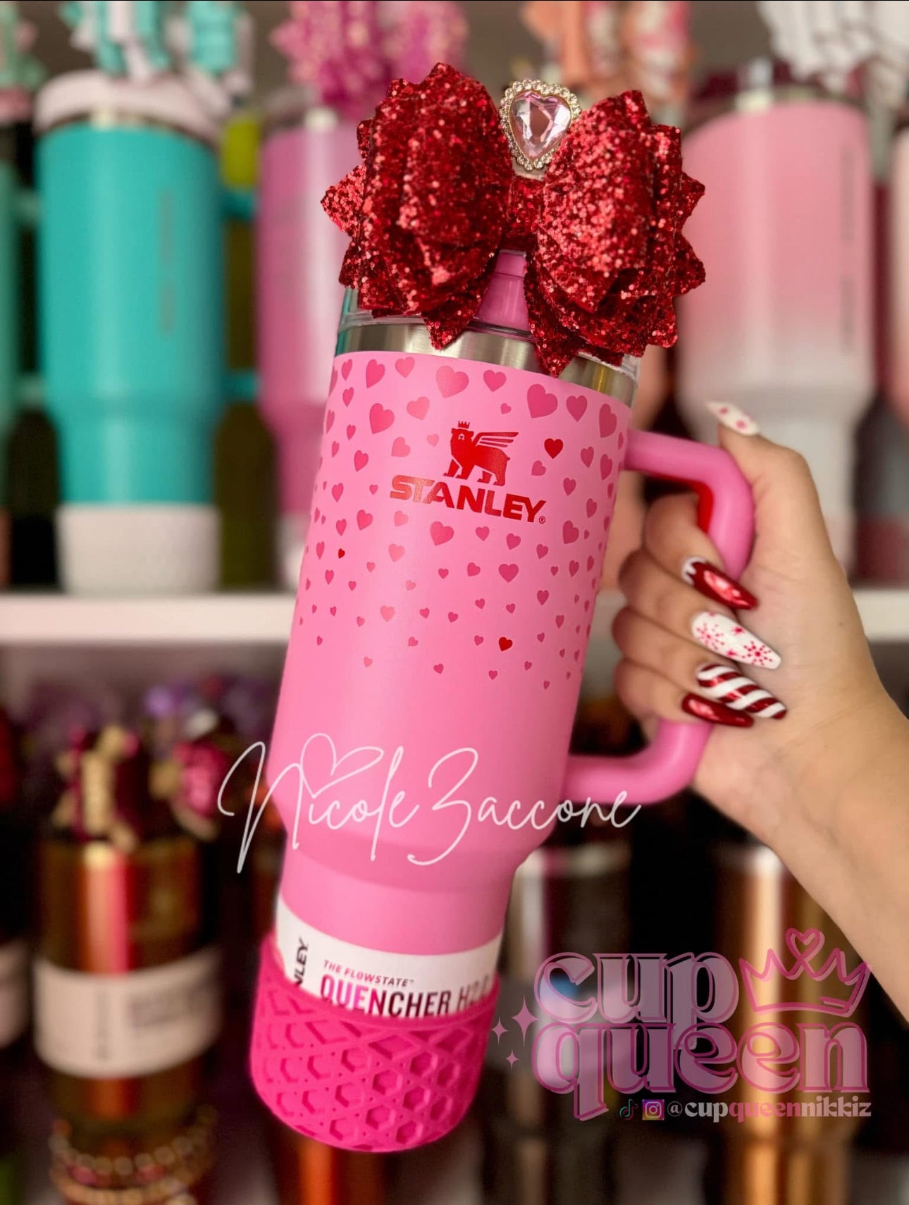Electric Pink | WAFFLE | Silicone Tumbler Boot