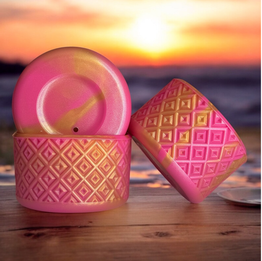 Glinda & Gold | DIAMOND | Silicone Tumbler Boot