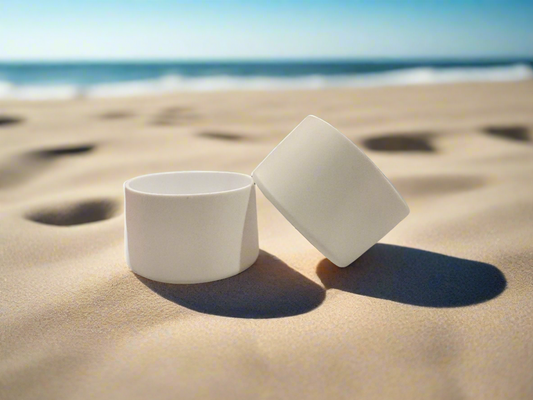 White Solid Silicone Boot 7cm | Fits 32oz Hydrojug and 24oz Simple Modern | Small Tumbler Boot