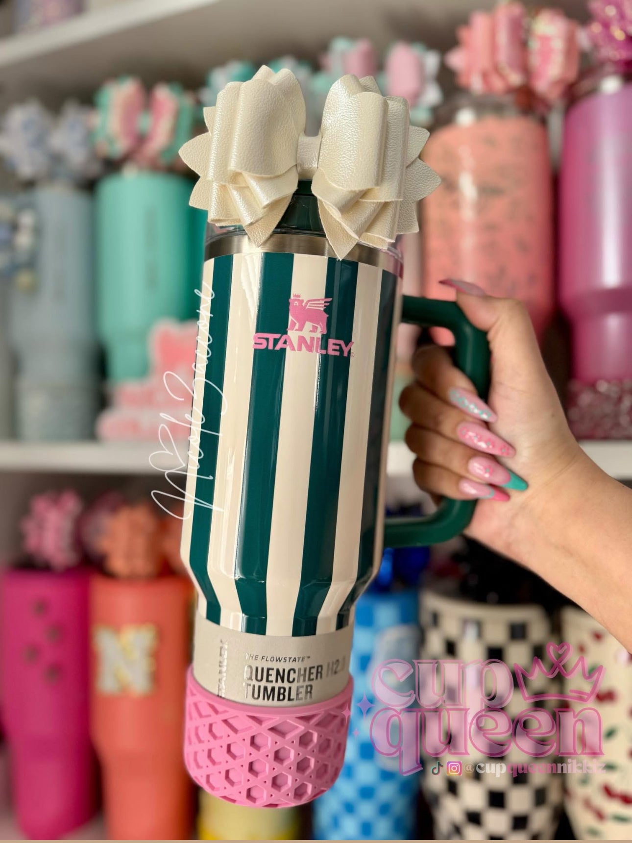 Pink Parade | WAFFLE | Silicone Tumbler Boot