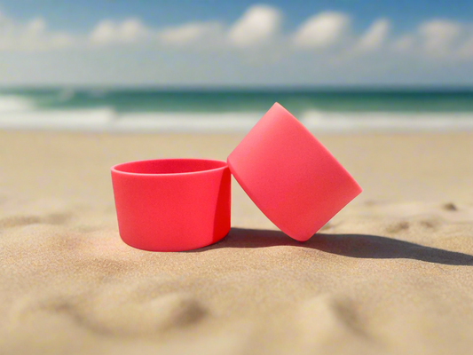 Light Pink Solid Silicone Boot 7cm  Small Tumbler Boot