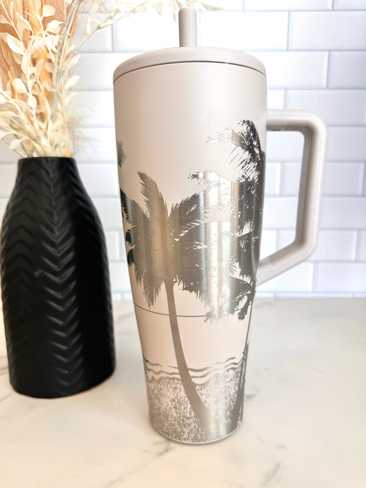 Engraved Tumbler - Salty Beach