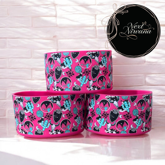 Western Nights | Silicone Tumbler Boot