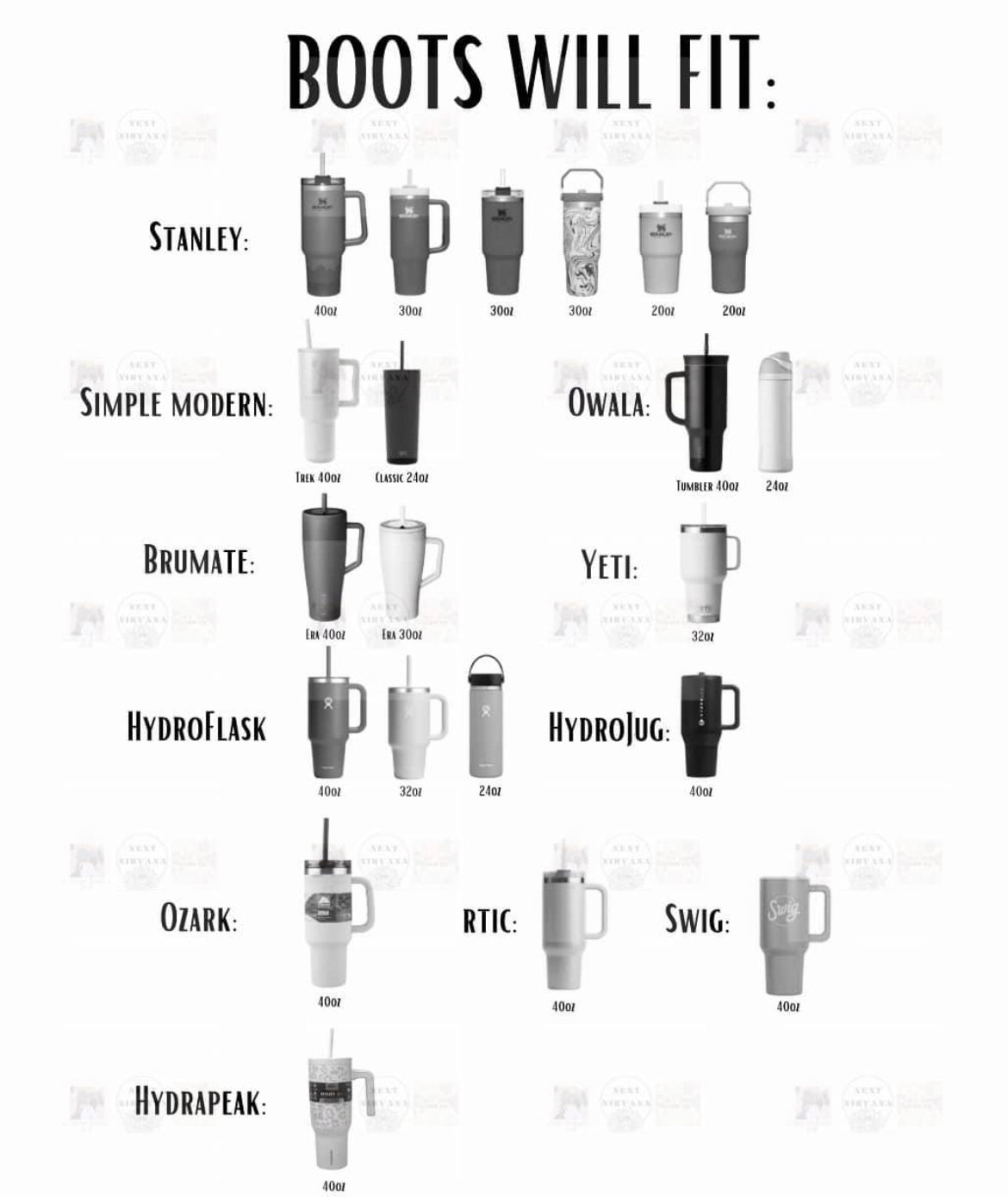 Pick Your Print Misfit | Silicone Tumbler Boot