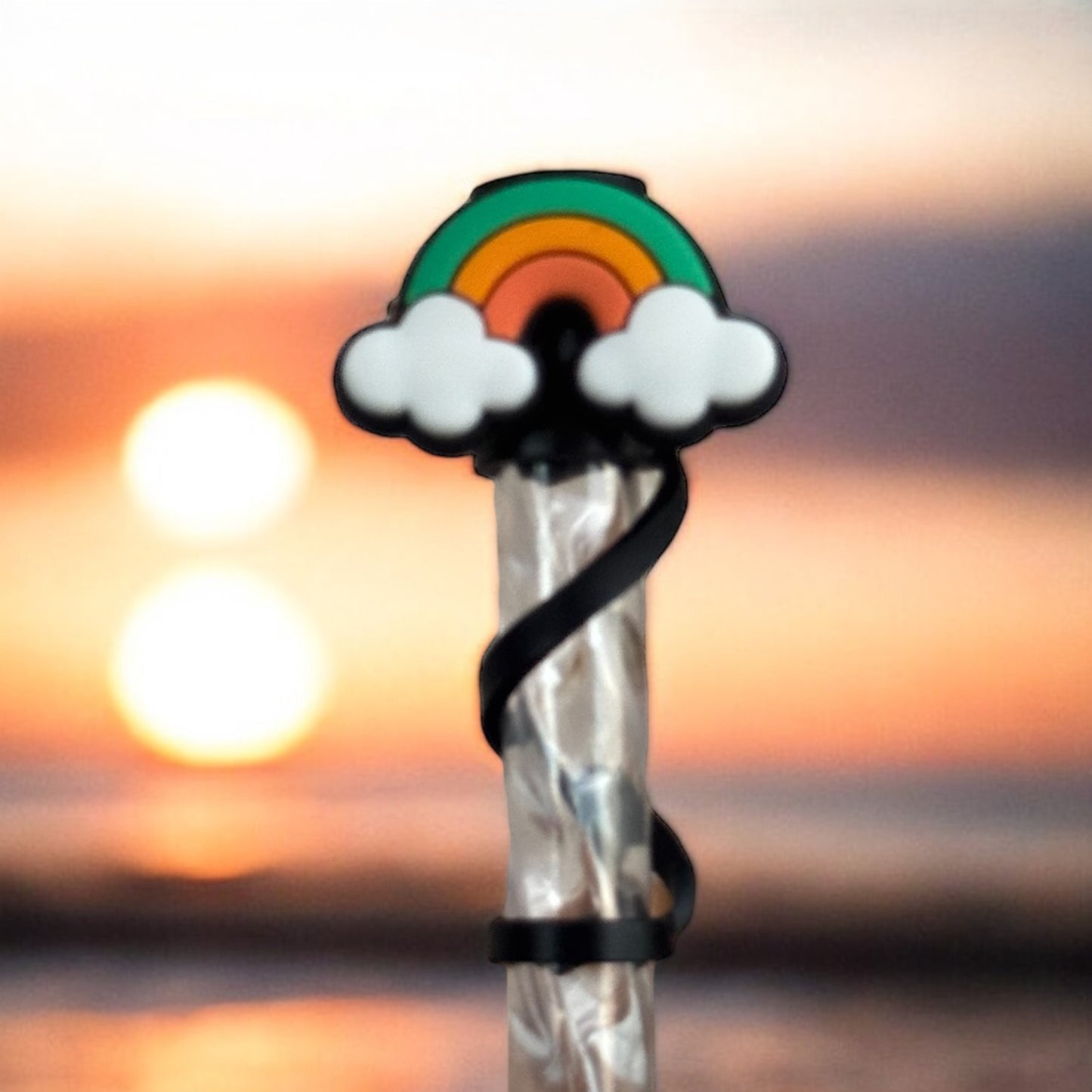 St Patrick’s Day Rainbow | Straw Topper 10mm