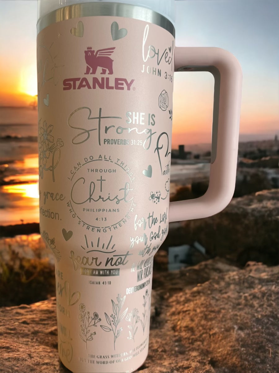 Engraved Tumbler - Walk by Faith
