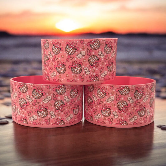 Disco Cowboy | Silicone Tumbler Boot