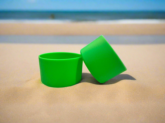 Bright Green Silicone Boot 7cm  Small Tumbler Boot
