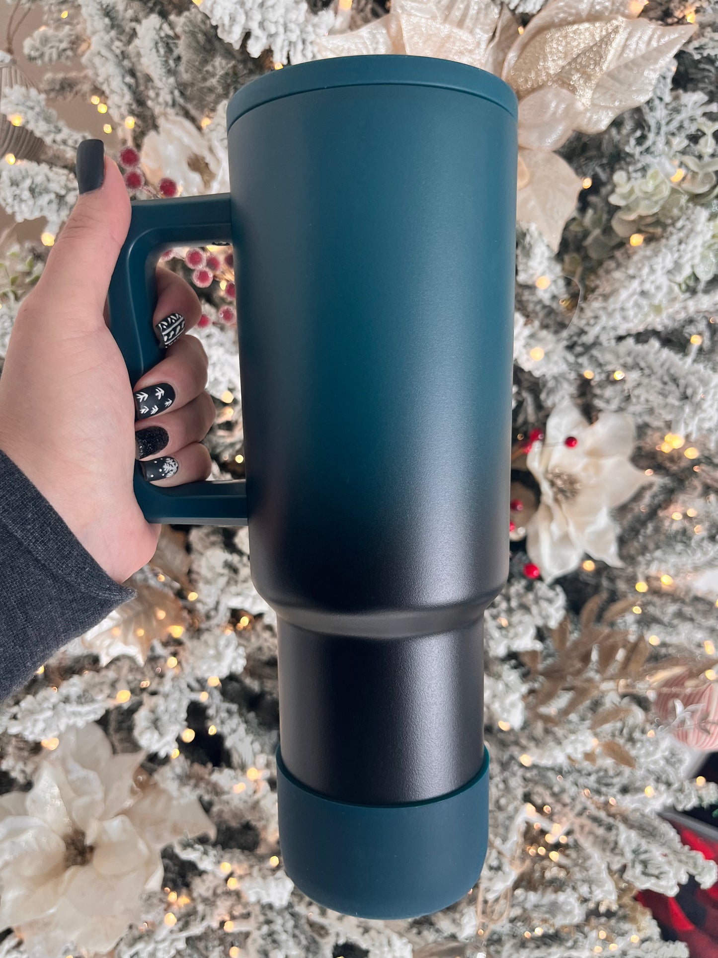 Riptide | Deep Teal | Silicone Tumbler Boot