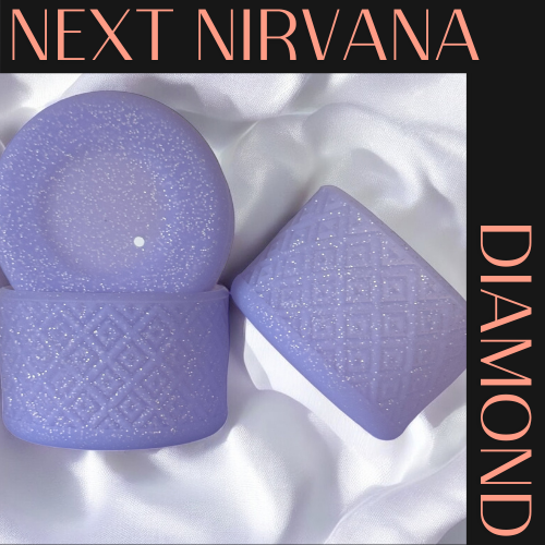 Lavender Glitter Diamonds | Silicone Tumbler Boot