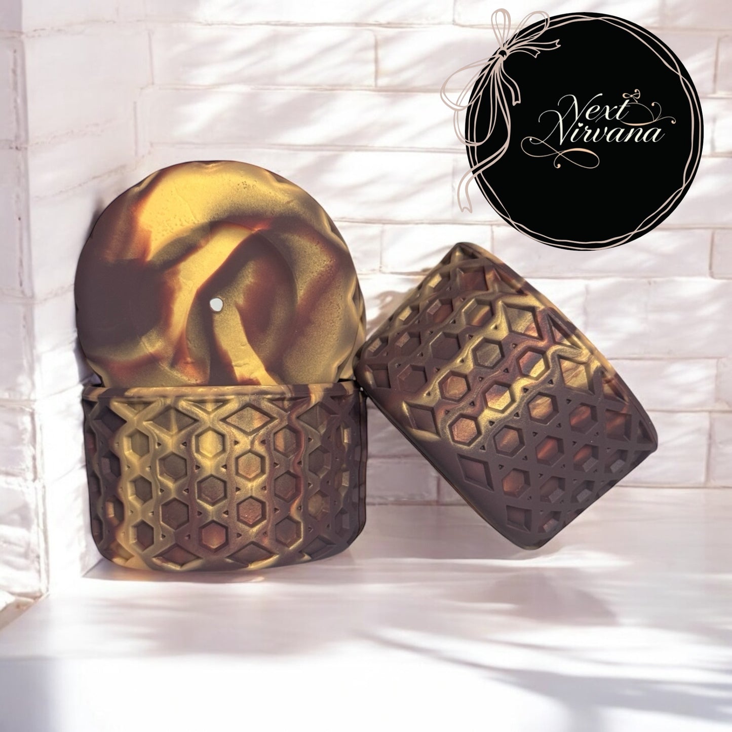 Chocolate Gold Truffle | WAFFLE | Silicone Tumbler Boot