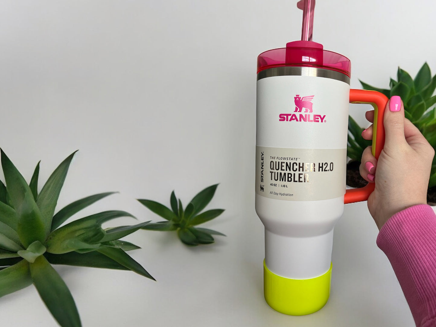 Neon Yellow Gloss | Silicone Tumbler Boot