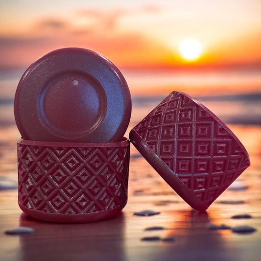 Cherry Mocha Shimmer | DIAMOND | Silicone Tumbler Boot