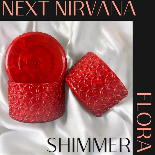 Crimson Crush Holographic Red | FLORA | Silicone Tumbler Boot