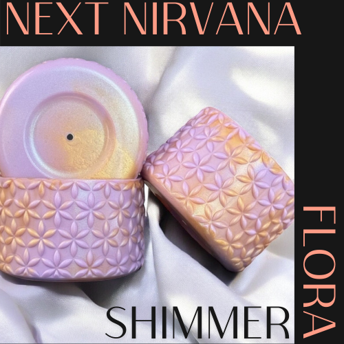 Happy Thoughts & Gold | FLORA | Silicone Tumbler Boot