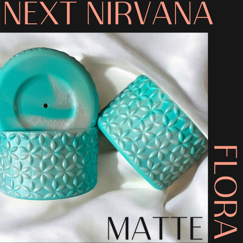 Teal & Pearl | FLORA | Silicone Tumbler Boot