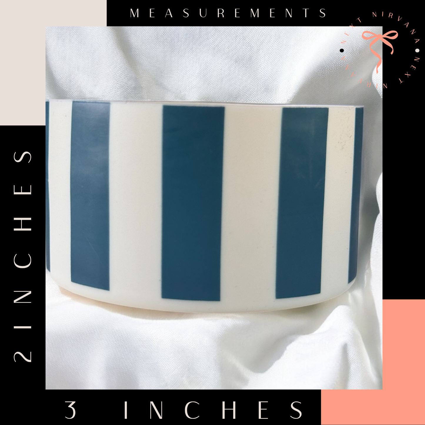 Emerald Stripes | Silicone Tumbler Boot