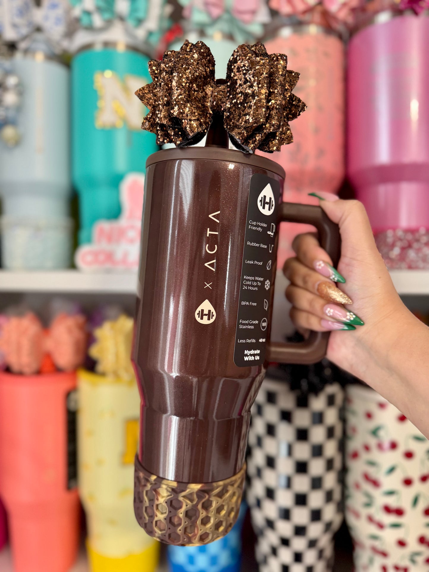 Chocolate Gold Truffle | WAFFLE | Silicone Tumbler Boot