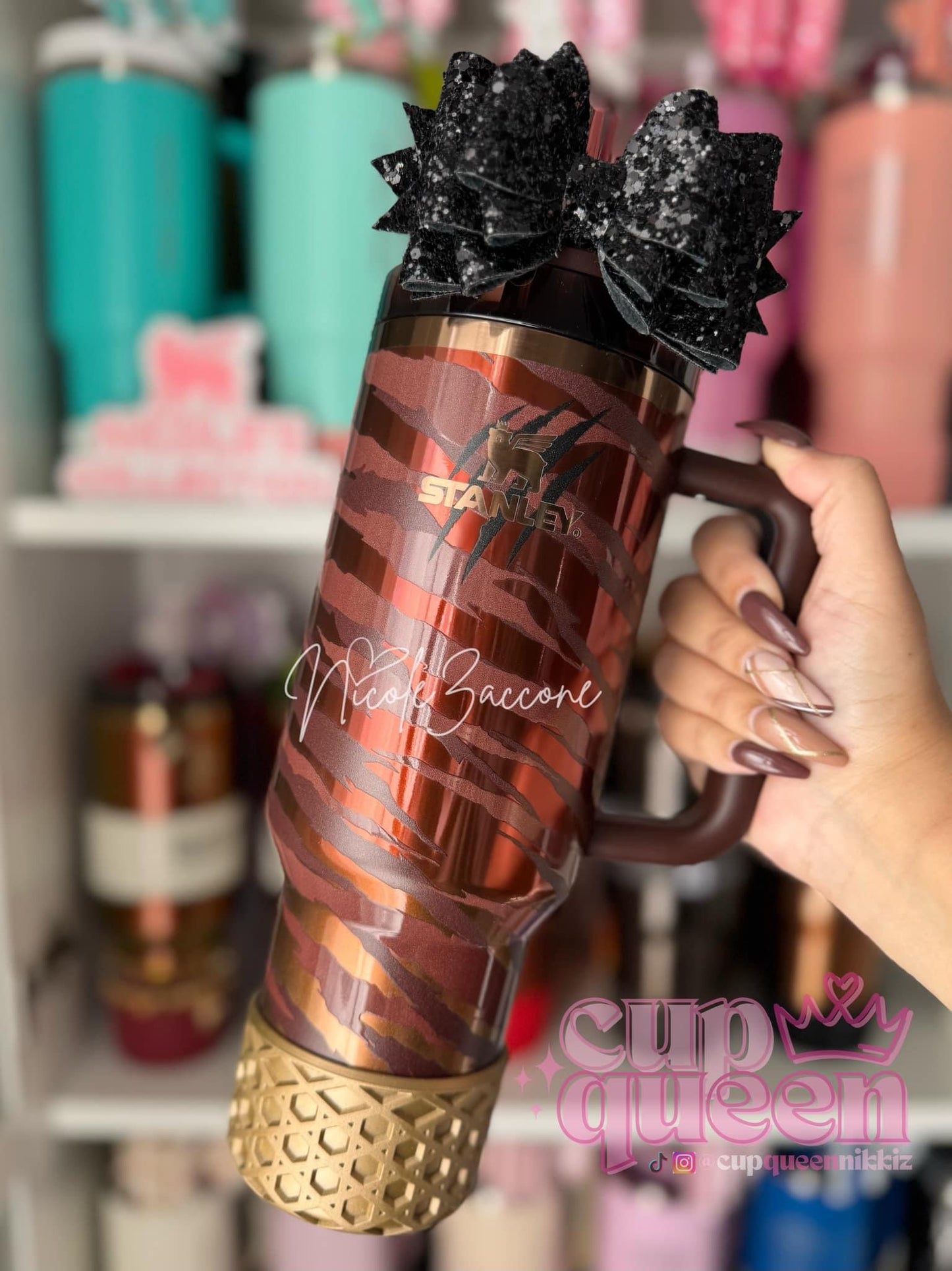 Champagne | WAFFLE | Silicone Tumbler Boot