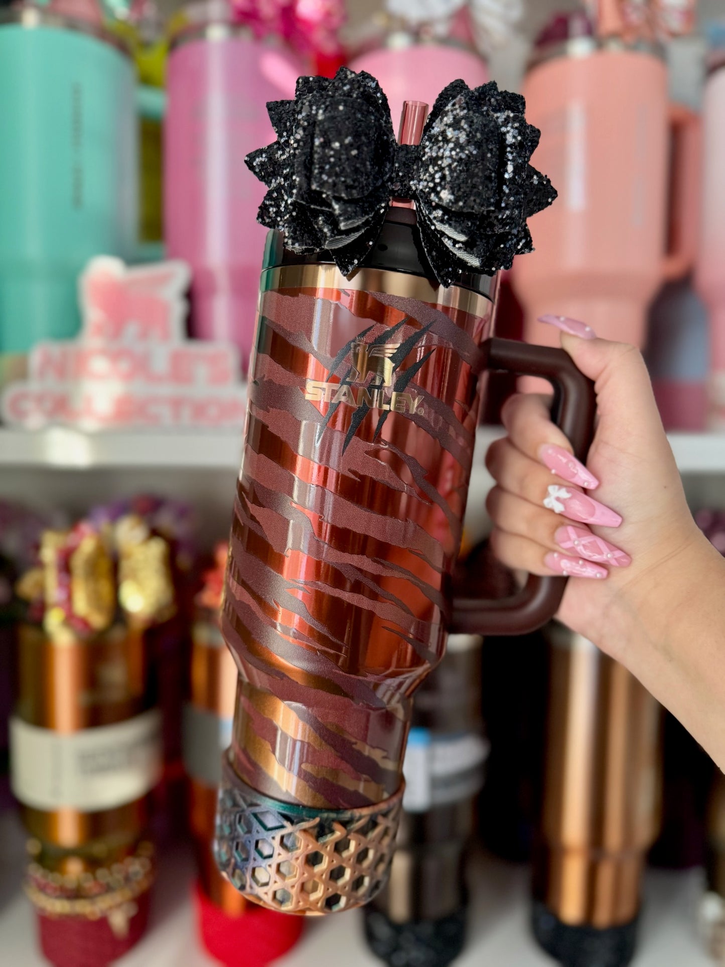 Mocha Latte | WAFFLE | Silicone Tumbler Boot