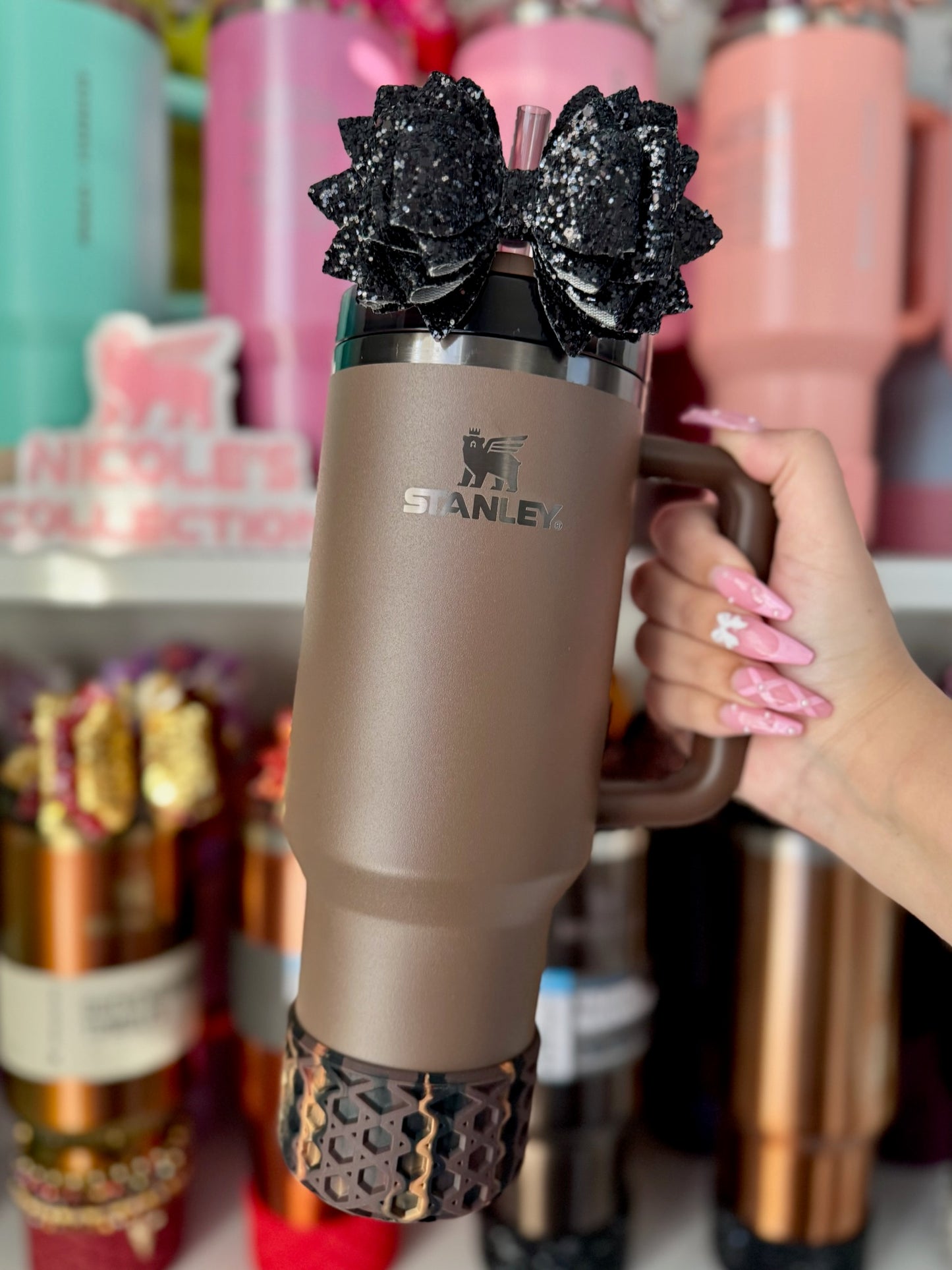 Mocha Latte | WAFFLE | Silicone Tumbler Boot