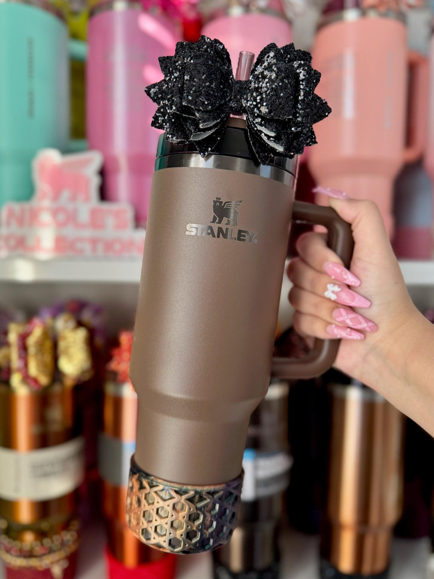 Mocha Latte | WAFFLE | Silicone Tumbler Boot