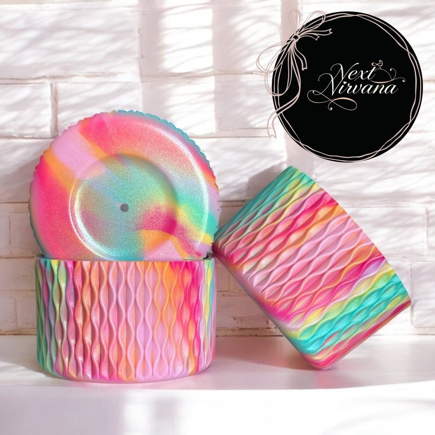 Summer Splash | Waves | Silicone Tumbler Boot