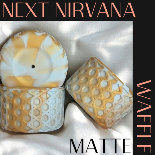 Rosa Beaux & Gold | Blue | WAFFLE | Silicone Tumbler Boot