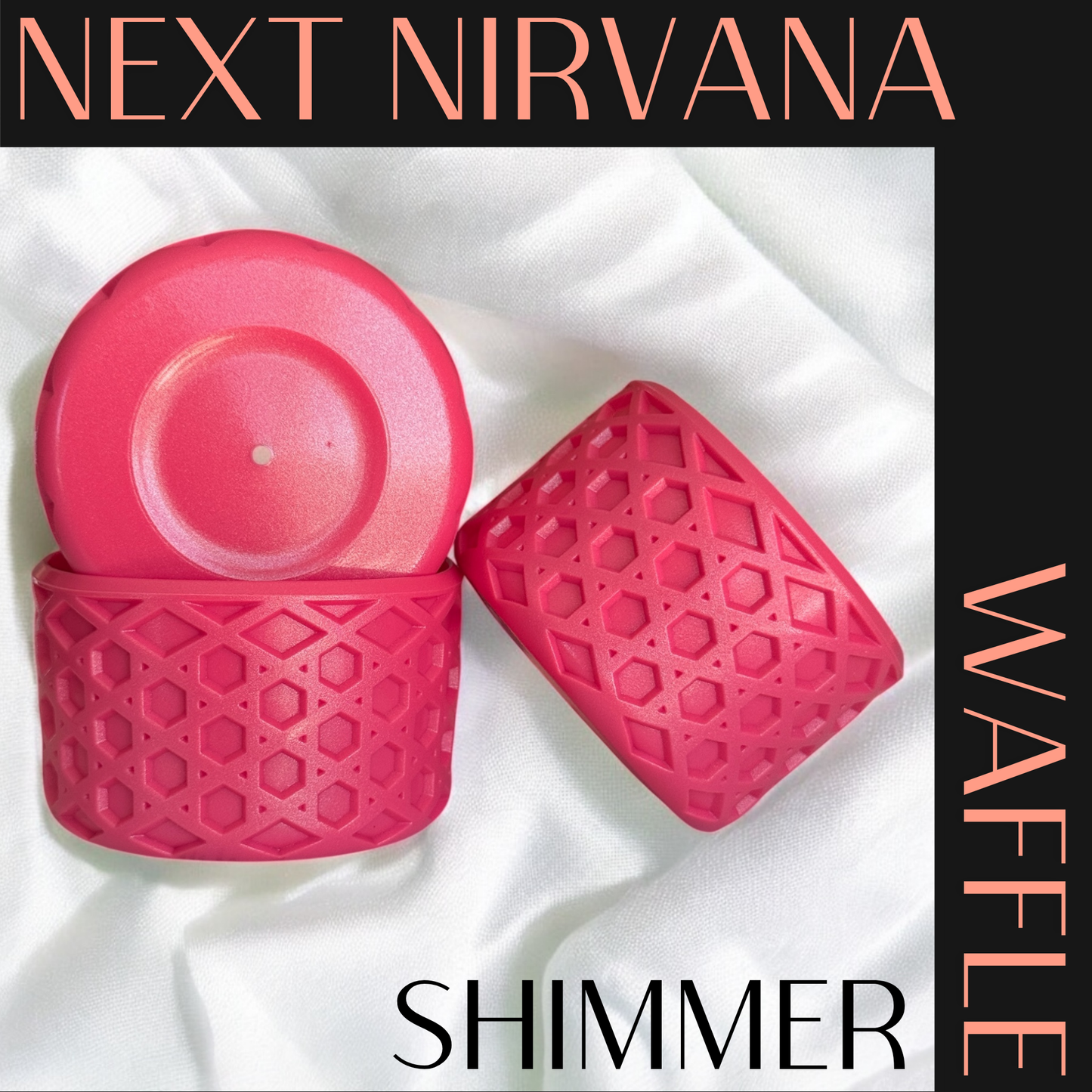 Slayberry Punch Shimmer | WAFFLE | Silicone Tumbler Boot