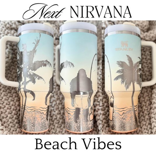 Engraved Tumbler - Beach Vibes