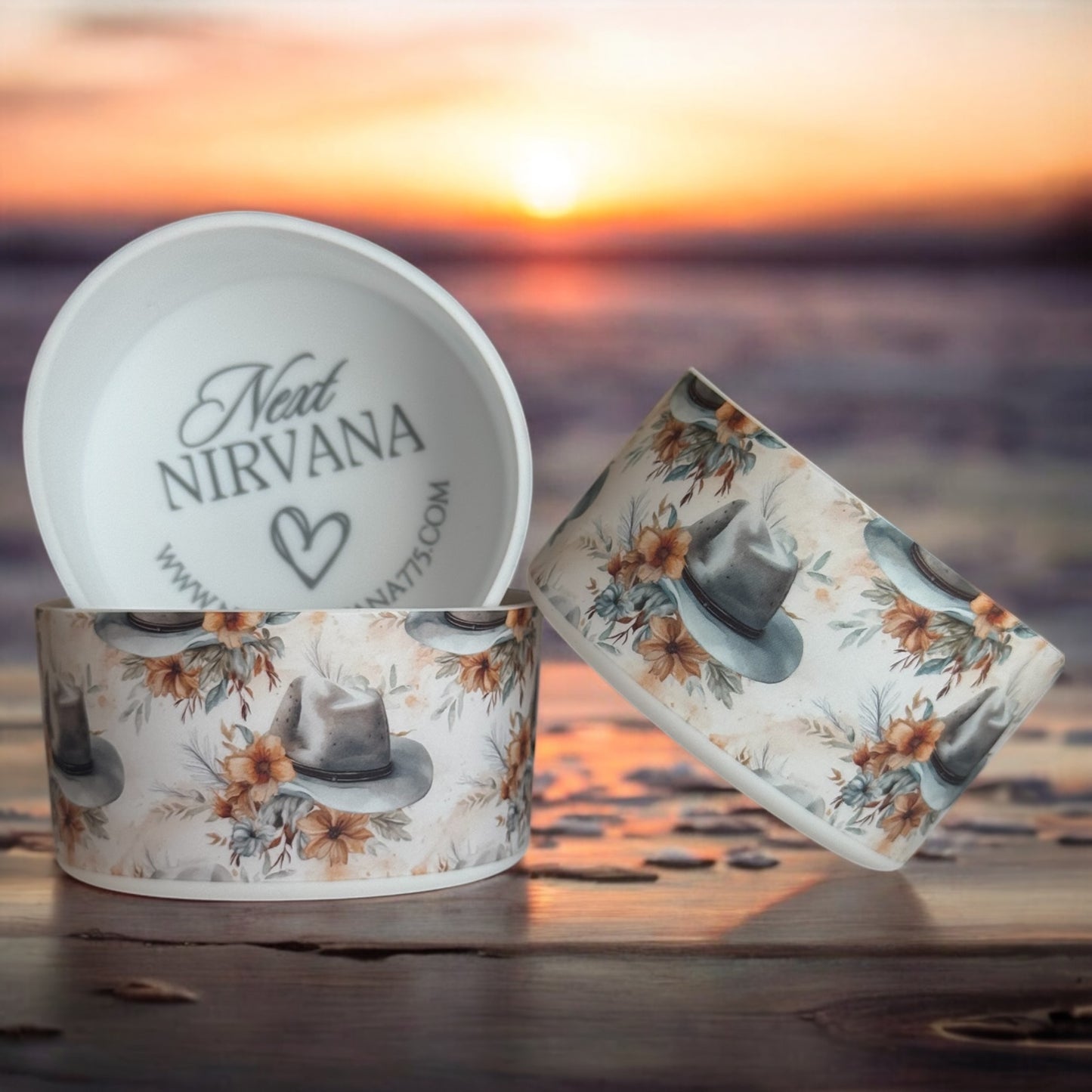 Country Chic Floral  | Silicone Tumbler Boot