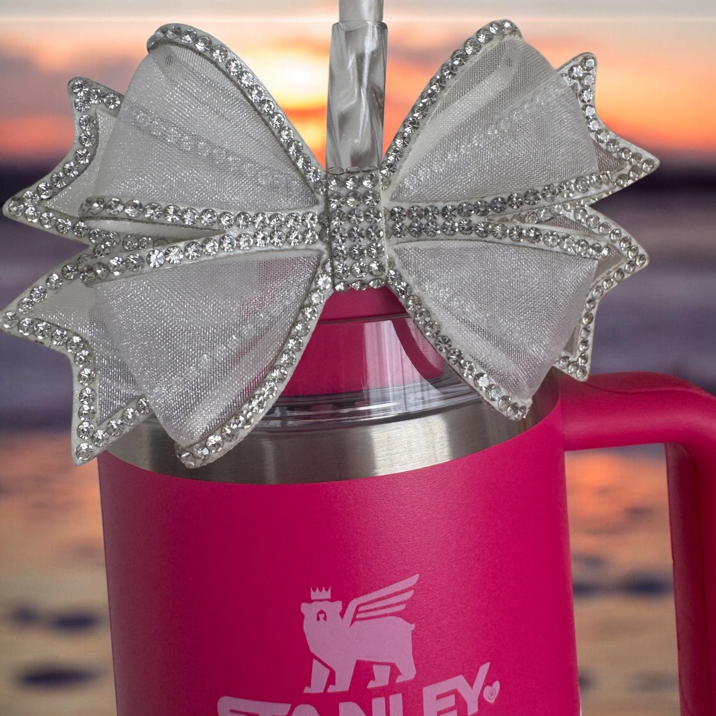 Shimmer & Ice | Luxe Tumbler Bow