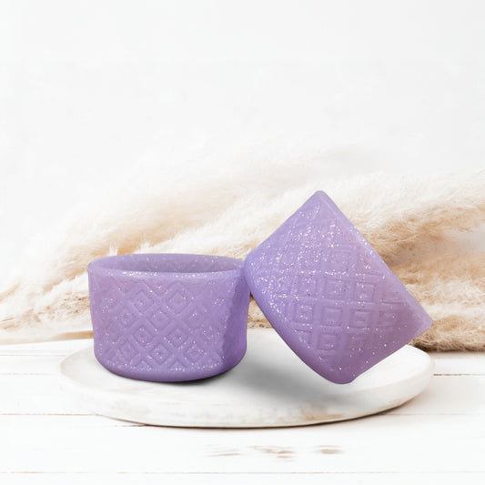 Lavender Glitter Diamonds | Silicone Tumbler Boot