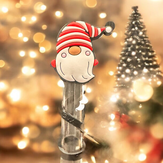 Christmas Gnomie | Straw Topper 10mm