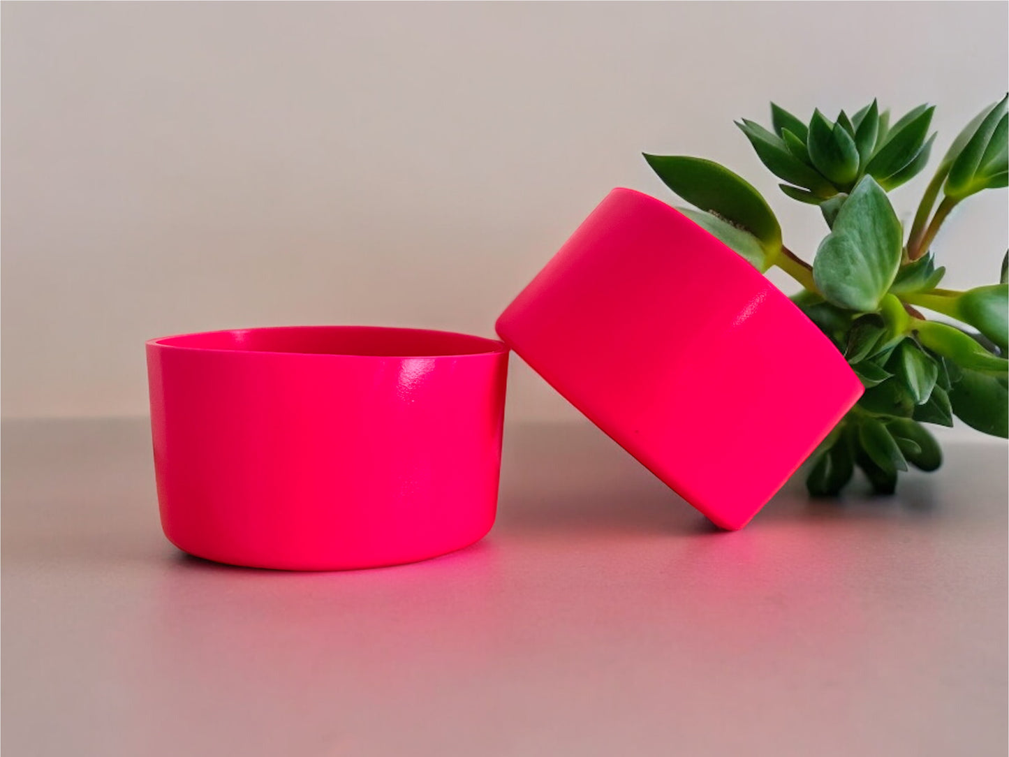 Neon Pink Gloss | Silicone Tumbler Boot