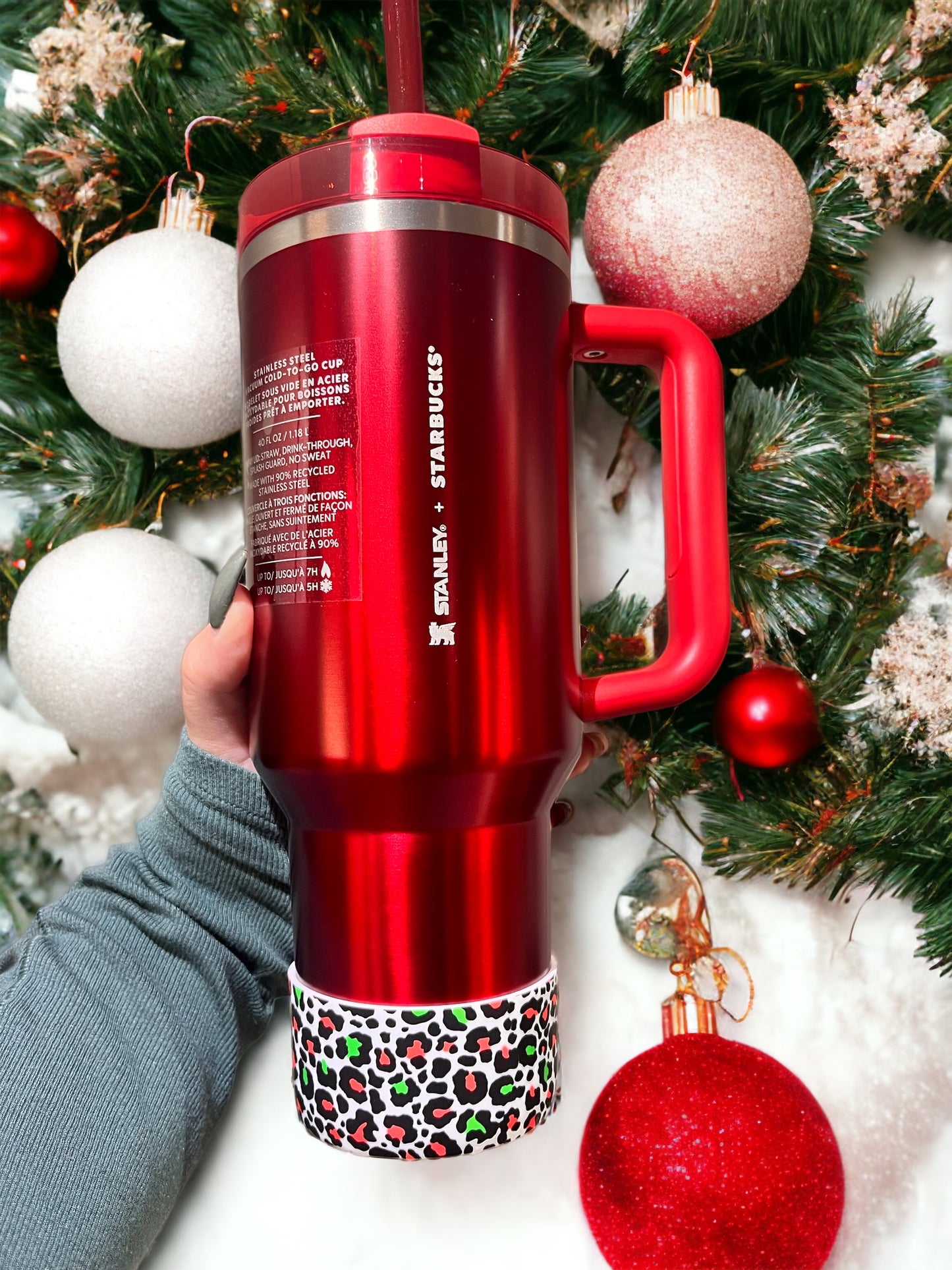Holiday Lep | Silicone Tumbler Boot
