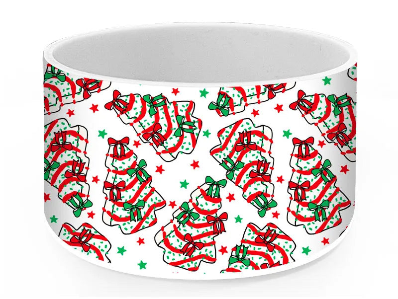 Christmas Cakes n' Bows | Silicone Tumbler Boot