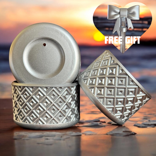 Silver Diamonds | Silicone Tumbler Boot