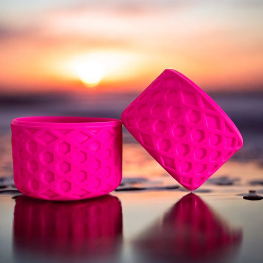 Raspberry Vibes | Waffle | Silicone Tumbler Boot