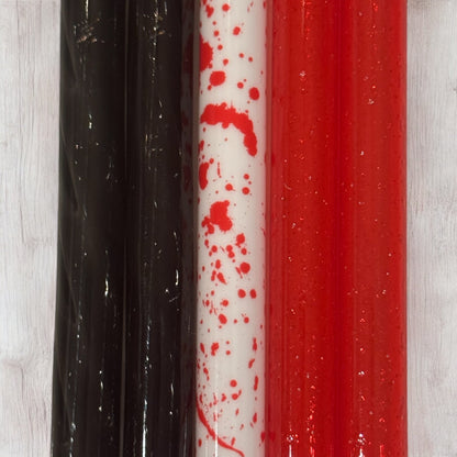Don’t Be So Serial | Red & Black | Straw Set | 5 Pack | 40oz Tumbler | Wide Fit
