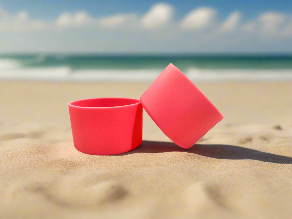 Light Pink Solid | 7cm | Small Silicone Tumbler Boot
