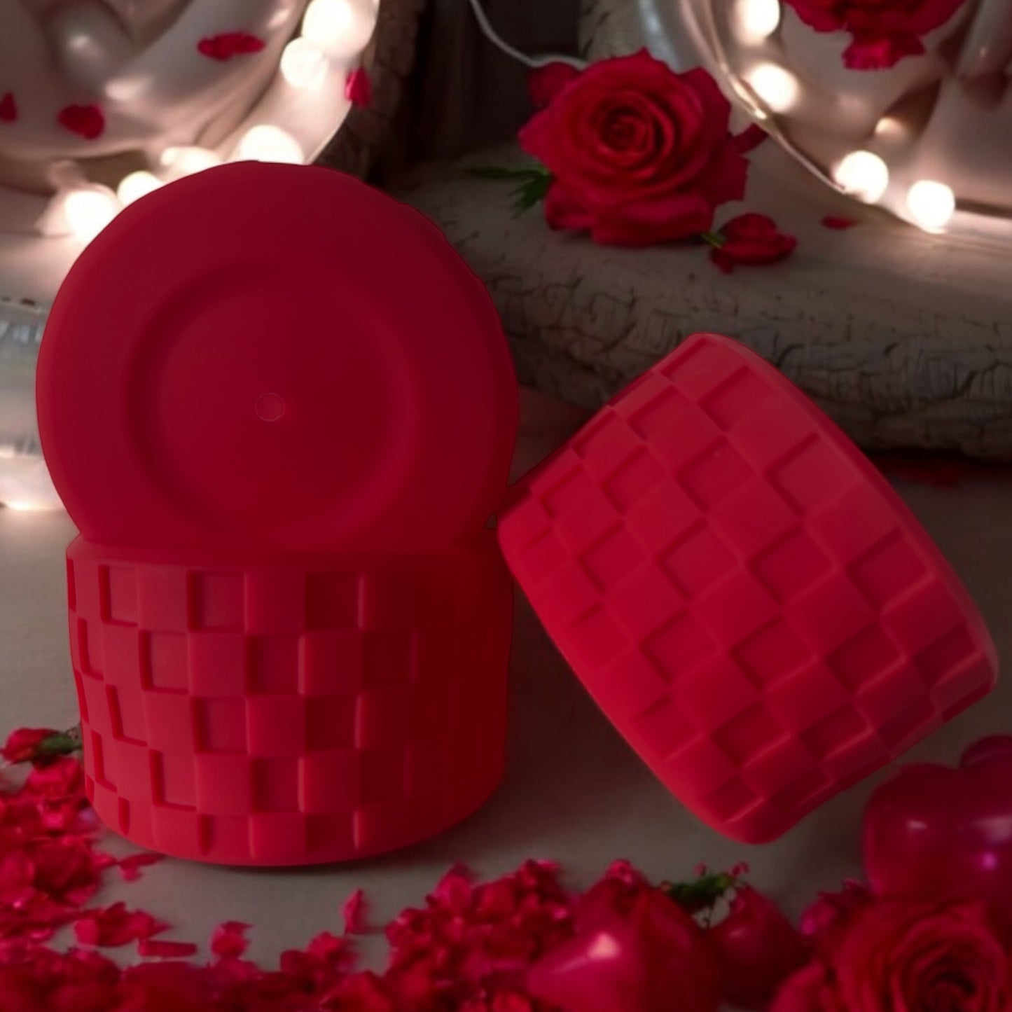 Red Checkers | Silicone Tumbler Boot