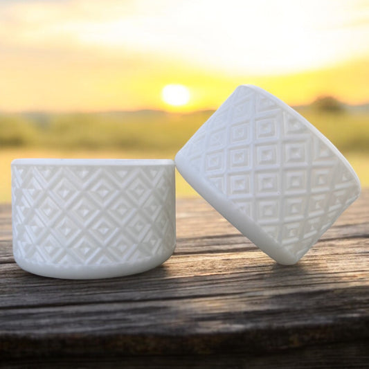 White Pearl Diamonds | Silicone Tumbler Boot