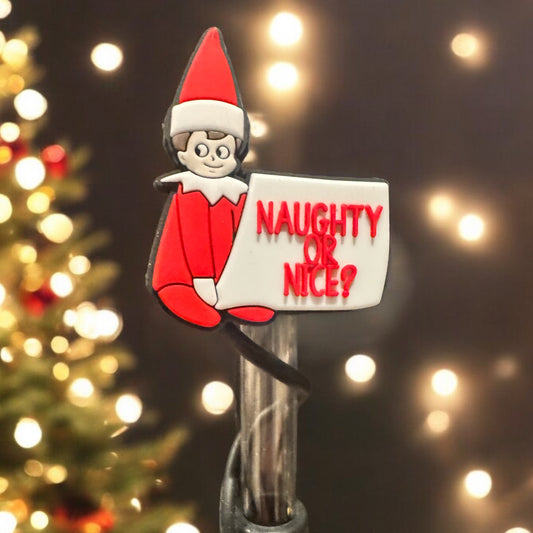 Naughty or Nice | Straw Topper 10mm